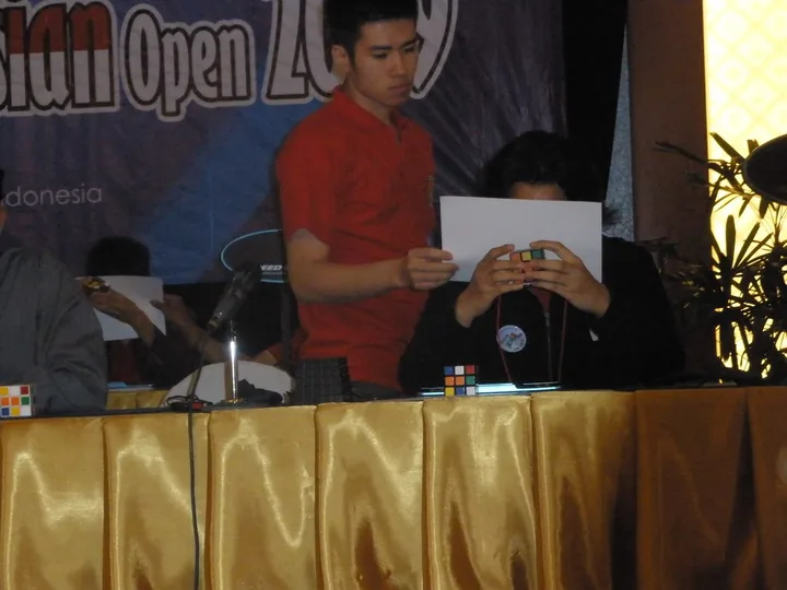 Kompetisi speedcubing Indonesia Open 2009, foto 2
