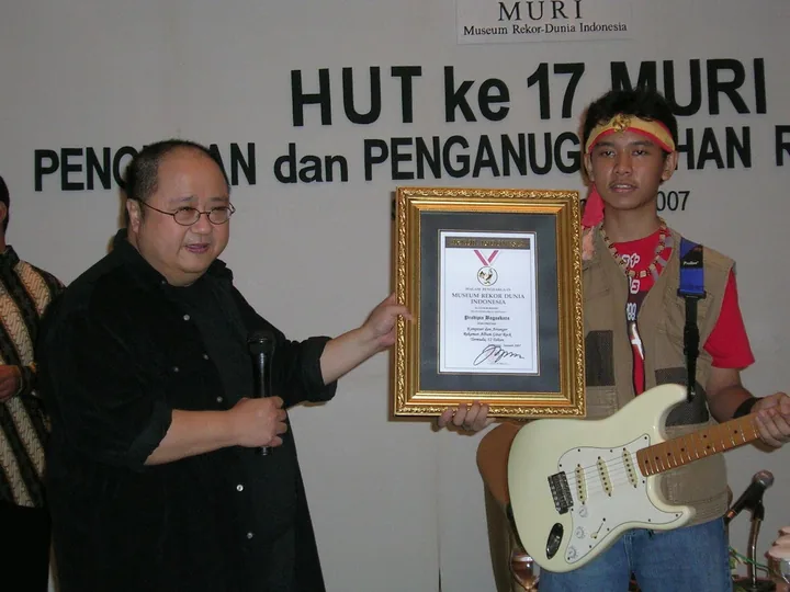 Penganugerahan rekor MURI, Semarang 2007, foto 8