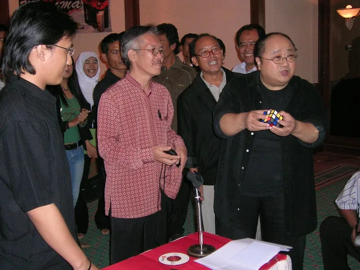 Penganugerahan rekor MURI, Semarang 2007, foto 2