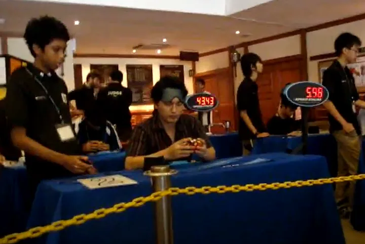 Kompetisi speedcubing Singapore Open 2009, foto 11