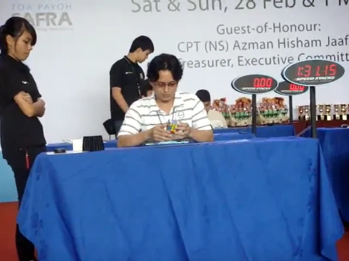 Kompetisi speedcubing Singapore Open 2009, foto 9