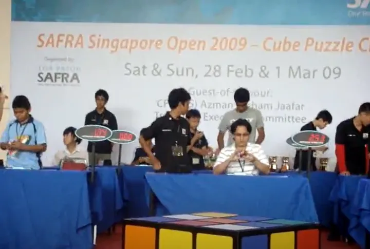 Kompetisi speedcubing Singapore Open 2009, foto 8