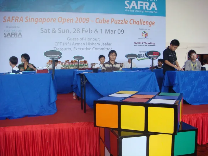 Kompetisi speedcubing Singapore Open 2009, foto 6