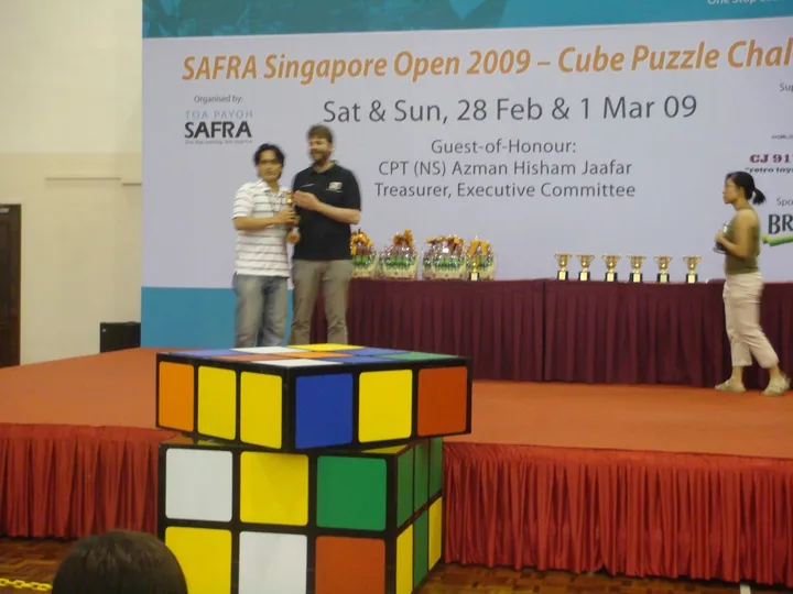 Kompetisi speedcubing Singapore Open 2009, foto 4